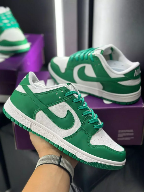 Nike Dunk verde/blanca